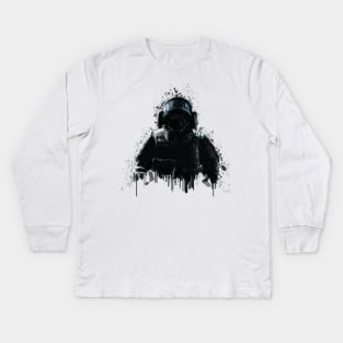 Blitz Operator Kids Long Sleeve T-Shirt